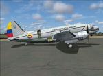 FS2004/FSX Fuerza Aerea Colombiana Curtiss C-46 Commando FAC-931 Textures